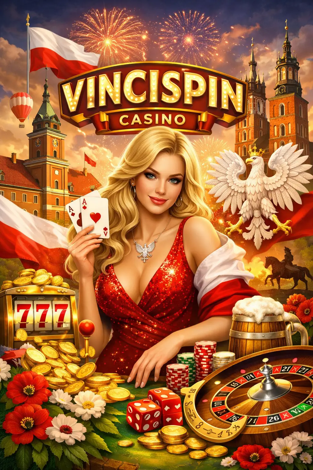 Pakiet Powitalny VinciSpin — do 2.500 PLN + 300 DS