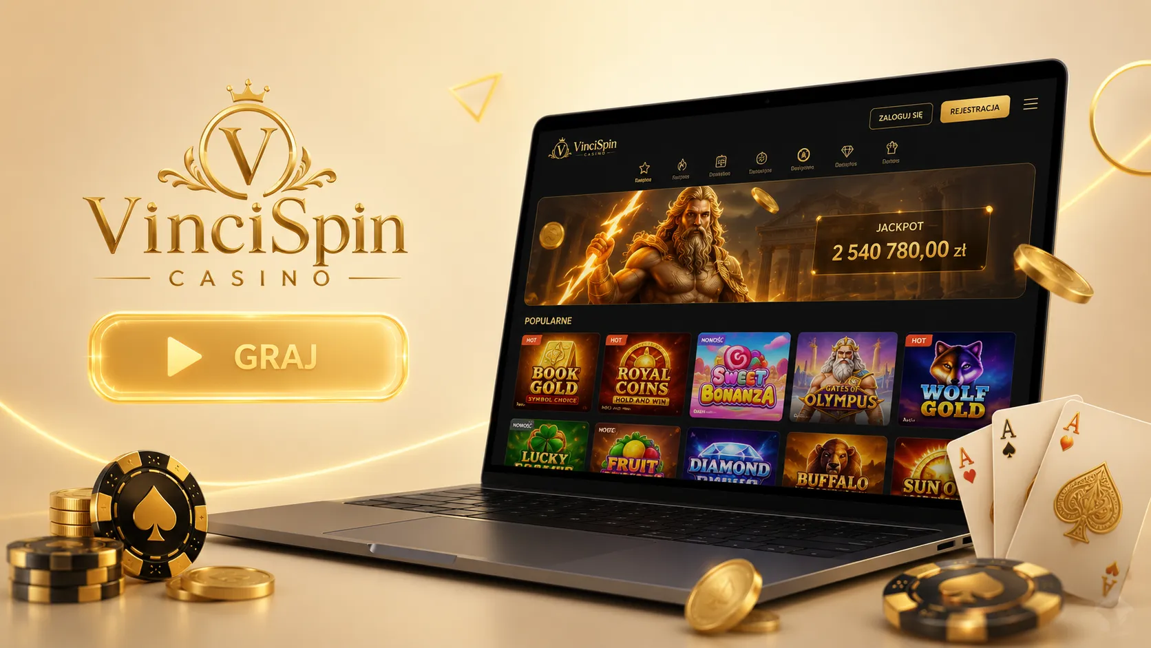 VinciSpin Casino Online Polska